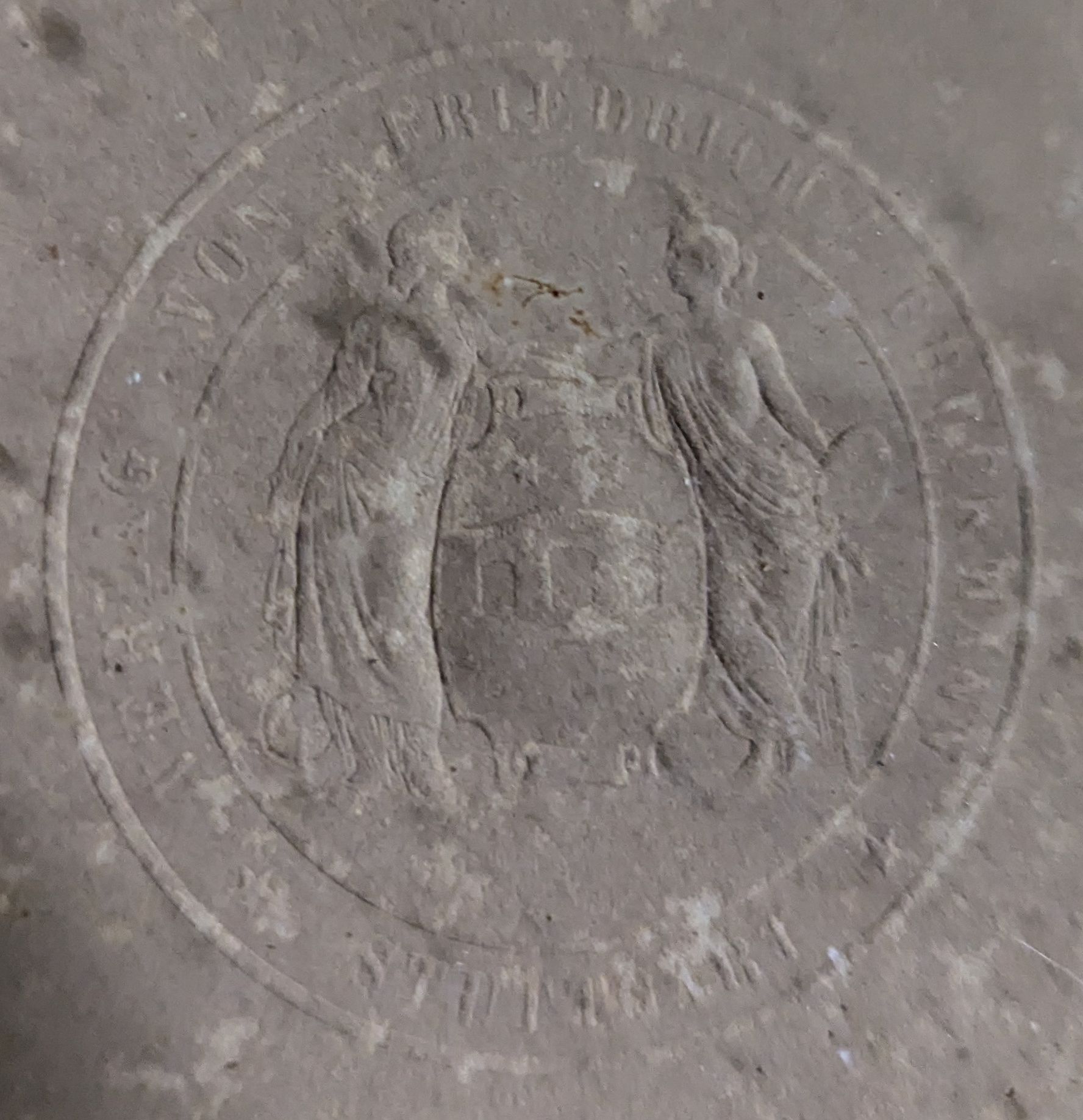 Engel mit Frauen Kunstdruck 103 × 82 cm hinter Glas gerahmt – Bild 2